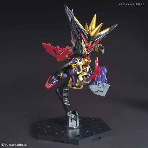 Vista 5 de Bandai Hobby SD Sangoku Soketsuden #26 Dian Wei Master Gundam, Bandai Spirits SD, multicolor, BAS5058302