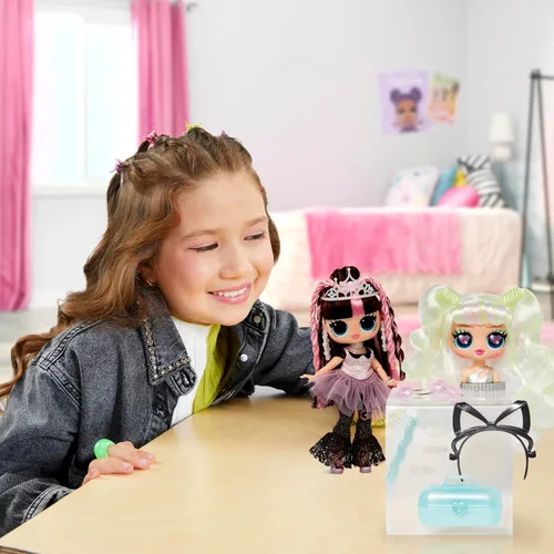 Vista 5 de L.O.L. Surprise! Tweens Surprise Swap Bronze-2-Blonde Billie Fashion Doll con más de 20 sorpresas, incluyendo cabeza de peinado y fabulosas modas