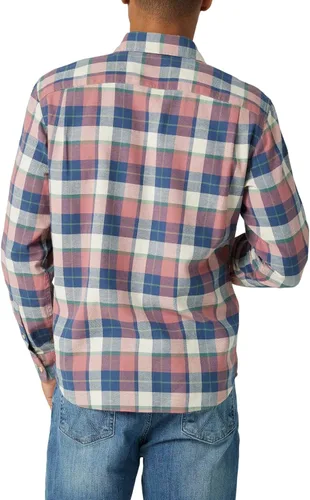 Vista 2 de Wrangler Authentics Camisa tejida de franela Cloud para hombre