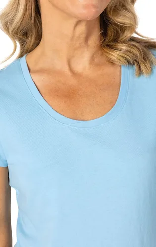 Vista 3 de PajamaGram PJs For Women Set - Women Pajamas, Short Sleeve, 100% Cotton