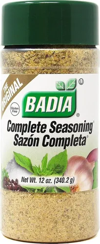 Vista 8 de Badia Condimento completo, 6 onzas – Mezcla de especias multiusos de ajo, cebolla, sal, pimienta, hierbas y especias – Savory Signature Blend