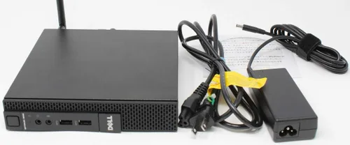 Vista 2 de Dell Optiplex 3020 - Computadora de escritorio ultra pequeña, Intel Quad Core i5-4590T, 8 GB de RAM, 256 GB SSD, WiFi, HDMI, Windows 11 Pro