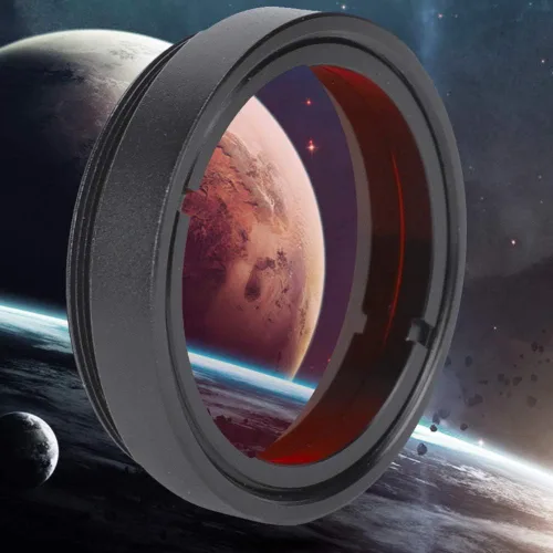 Vista 3 de Kit de filtro de telescopio colorido de 1.25 pulgadas, filtro de luna para telescopios con caja de almacenamiento para telescopios, oculares