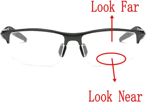 Vista 2 de Lentes de lectura multifocales de magnesio de aluminio para hombre, presbicia, hipermetropía, gafas bifocales, sol fotocromáticas, NX