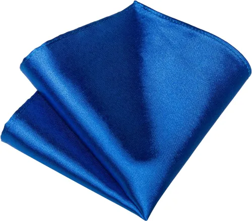 Vista 6 de DiBanGu Conjunto de gemelos de corbata de seda y bolsillo cuadrado para hombre, corbata formal