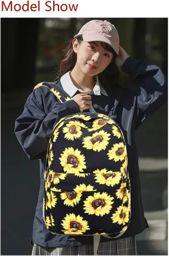 Vista 4 de FLYMEI Mochila para estudiante escolar, mochila de viaje con bolsa de almuerzo, bolsas para lápices