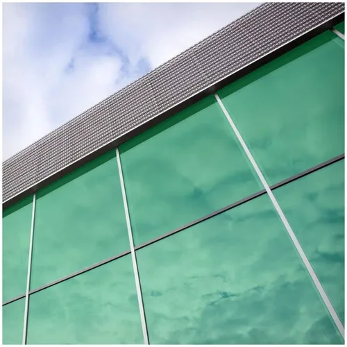 Vista 9 de BDF CAGN - Lámina decorativa para ventana, color verde, transparente, 12 pulgadas x 25 pies