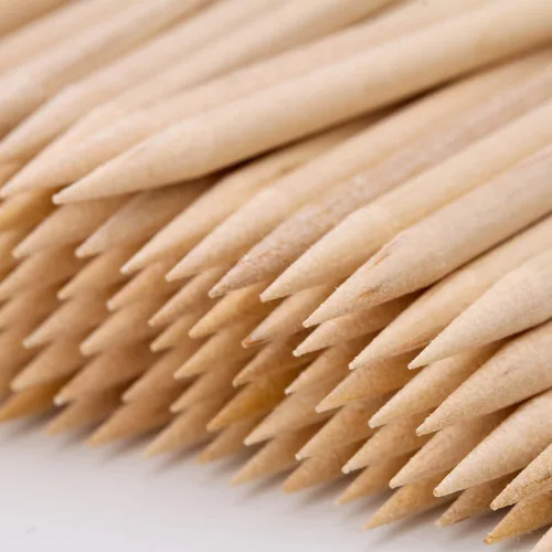 Vista 7 de AHIER - Palitos de madera naranja de 4.5 pulgadas para uñas, 100 palitos de madera para empujadores de cutículas de doble cabeza, herramientas
