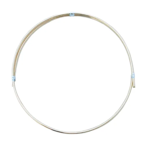 Vista 4 de Alambre de oro amarillo macizo de 14 quilates de calibre 19, medio duro, redondo de 1 pie por CRAFT WIRE 14K Solid Gold Wire for Jewelry Making