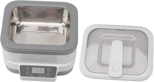 Vista 9 de TOPINCN Limpiador de joyas ultra portátil de 70 W de alta potencia con pantalla de sincronización digital, capacidad de 40.6 fl oz, limpia sin