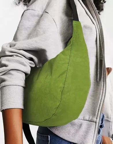 Vista 3 de FASTFAIRY Bolso bandolera Bolso de hombro 2 en 1 Bolso de nailon Crescent
