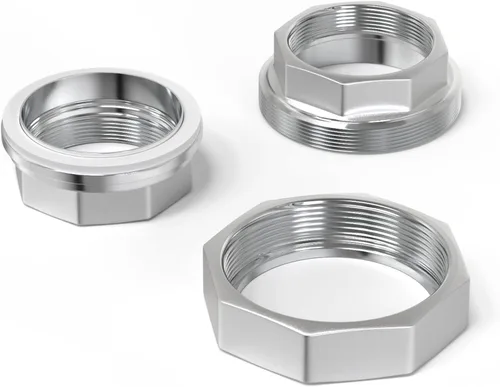 Vista 6 de TAISHER 1 pieza Unión de acero inoxidable 304, 2" NPT hembra, conexión de tubería fundida