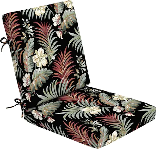 Vista 11 de Arden Foam - Cojín para silla de comedor al aire libre, 20 x 20 pulgadas, fabricado con espuma ProFoam, resistente a la lluvia, resistente a