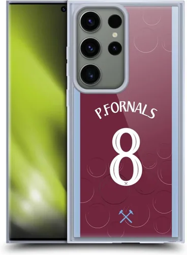 Vista 52 de Head Case Designs Officially Licensed West Ham United FC James Ward-Prowse 2023/24 Players Home Kit Gel Case [Military Grade Protection] Compatible