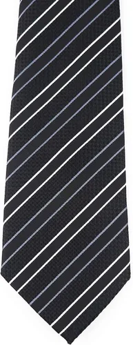 Vista 157 de Secdtie Corbata clásica de seda tejida jacquard a rayas para hombre