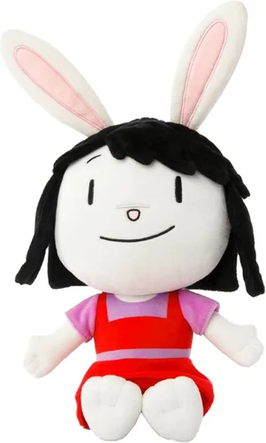 Vista 5 de Elinor Wonders Why - Figura de peluche Elinor - Muñeca suave de peluche – Tela súper suave con hermosos detalles bordados – Perfecto para niños de 3