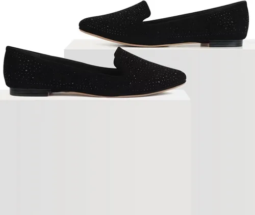 Vista 5 de MUSSHOE Zapatos bajos cómodos sin cordones para mujer