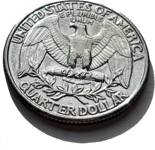 Vista 5 de Ted's Sterling Magic Monedas de cuarto de doble cara genuinas de Estados Unidos con instrucciones para trucos de magia (1 moneda, doble cabeza)