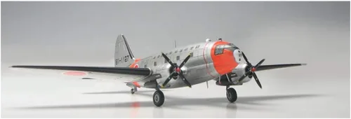 Vista 4 de Platz C-46D JASDF Curtiss Commando - Kit de construcción modelo de avión a escala 1/144