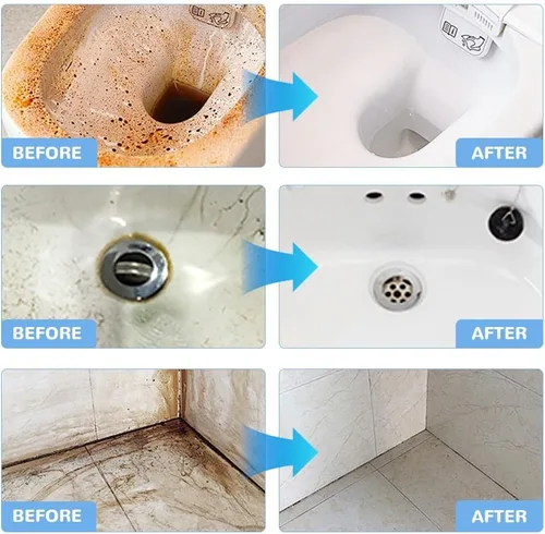 Vista 5 de Limpiador Descalcificador para Baño, Limpiador Multipropósito Mejorado 2026 para Manchas Difíciles, Limpiadores Descalcificadores para Baño, Espray