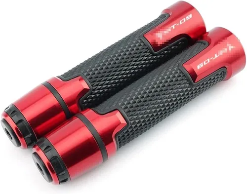 Vista 4 de Empuñaduras de manillar de motocicleta para MT07 MT09 MT-07 MT-09 FZ07 FZ MT 07 09 2014-2017 2018 2019 2020 7/8 pulgadas 0.866 in manillar de Negro