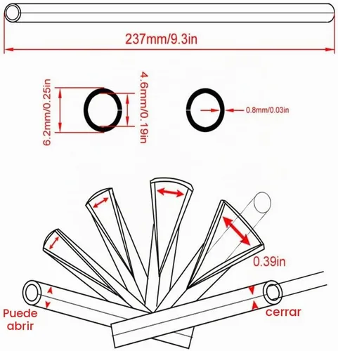 Vista 3 de AnXin Fundas para radios, 72 piezas de cubiertas protectoras para radios de motocicleta, para llantas de rueda de 19-21 pulgadas KLX KX CRF DRZ XR