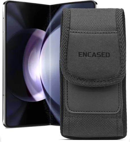 Vista 6 de Encased Funda para teléfono celular compatible con Samsung Galaxy S21 / S22, iPhone 12/13/14 Pro soporte para clip de cinturón (compatible con funda)