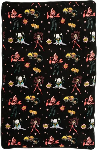 Vista 10 de Sanrio Cinnamoroll Bedding - Manta de felpa de 90 x 62 pulgadas, suave y acogedora manta Kawaii para sofá, cama y viajes, regalo coleccionable