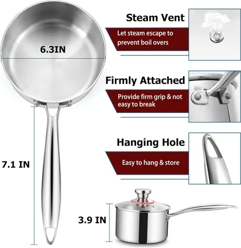 Vista 3 de Homikit - Juego de utensilios de cocina y cacerola de silicona, 15 utensilios de cocina con soporte para utensilios de cocina antiadherentes