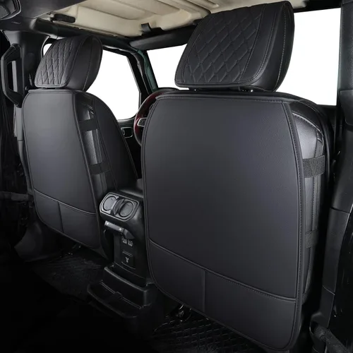 Vista 4 de Aierxuan - Fundas de asiento para Jeep Wrangler 2007 - 2022 de 2/4 puertas, Rubicon Recon 1941 Edition Willys Wheeler Unlimited Moab, cojines 2