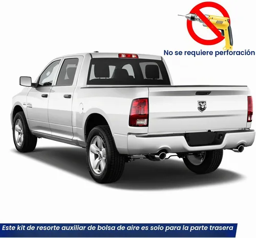 Vista 5 de Kit de Suspensión de Bolsa de Aire de Muelle Neumático KEIYSHOLCK Compatible con Ram 1500/1500 Classic Pickups 09-22 de Carga Pesada Bolsa de Ayuda