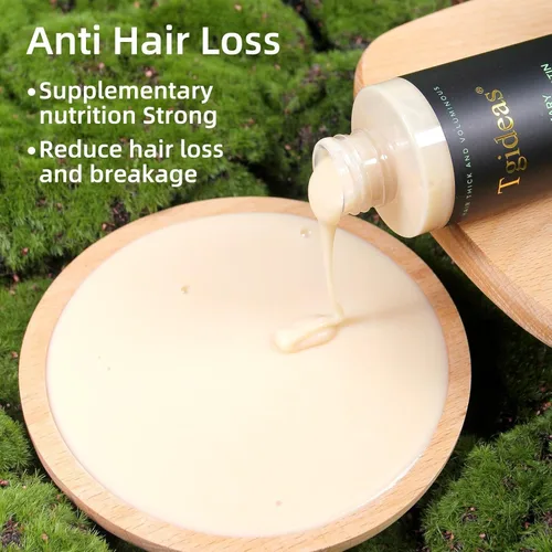 Vista 6 de Tgideas Champú de romero y biotina - Voluminizador, sin sulfato, para cabello fino, seco y dañado, vegano, seguro para el color, 14.8 fl oz