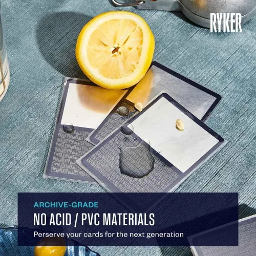 Vista 4 de Ryker Compatible con Dune: Imperium Card Sleeve Kit Fundas para cartas de juego de mesa (transparentes)
