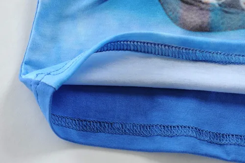 Vista 6 de Camisetas de dinosaurio 3D para niños de 2 a 8 años
