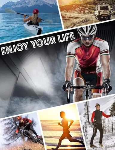 Vista 7 de Gafas de sol deportivas polarizadas para hombres y mujeres, béisbol, correr, ciclismo, pesca, conducción, golf, softbol, senderismo, gafas de sol