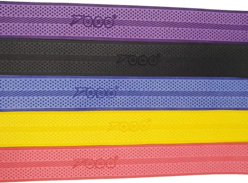 Vista 4 de Cinta de agarre para raqueta de tenis, diseño de punto de presión, antideslizante para raqueta de tenis, raqueta de bádminton, bate de béisbol