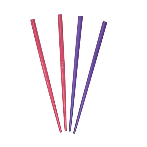 Vista 11 de 2 juegos de palillos de madera para el pelo.