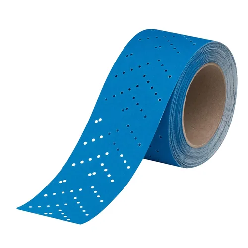 Vista 37 de 3M 3M-36142 Hookit disco abrasivo azul multi-agujero, 3" 80 Grado 50 discos, para aplicaciones de carrocería automática, preparación de pintura