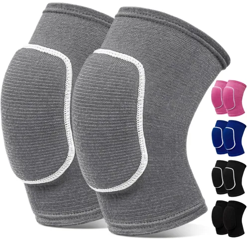 Vista 8 de Rodilleras de voleibol para mujeres, hombres, niños y niñas, rodilleras para baloncesto, voleibol, fútbol, baile, yoga, tenis, correr, ciclismo