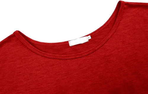 Vista 4 de Dutebare - Sudadera de manga larga con hombro descubierto para mujer, blusa larga holgada