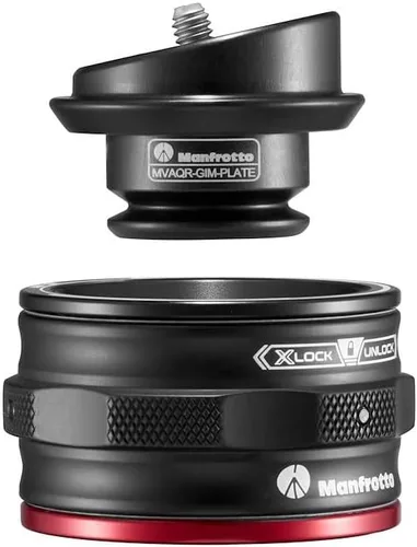 Vista 5 de Manfrotto Move Quick Release System GIM-Pod Plate, Gimboom Accesorios, Estabilizador de Cámara, Placa de Cámara para CSC, para Creación