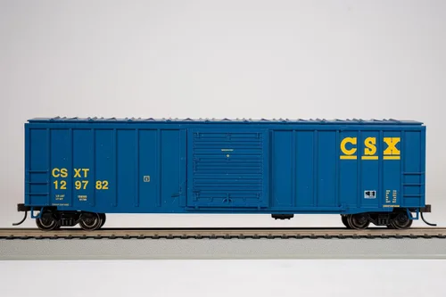 Vista 2 de Bachmann Hobby Train Freight Cars, azul prototípico