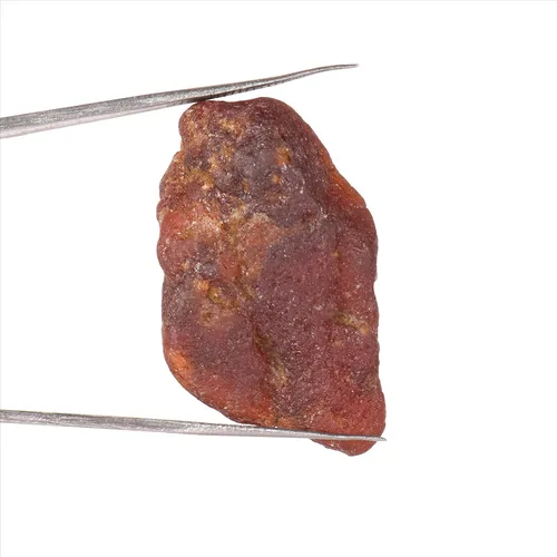 Vista 2 de GEMHUB Cristal curativo granate rojo crudo de 77.3 CT, piedra natural Schorl de cristal de granate áspero