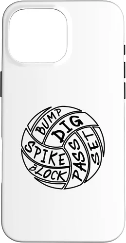 Vista 19 de Funda de voleibol para iPhone 16
