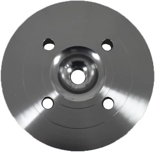 Vista 5 de JRL CNC - Culata para motor de carreras de 66 cc/80 cc (plata) Racing CNC cylinder head, fits 66cc 80cc motorized bicycle engine, high