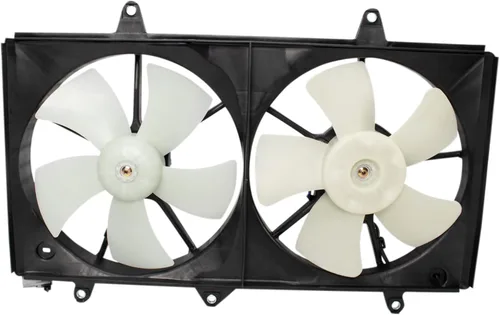 Vista 125 de Conjunto de ventilador de refrigeración dual del radiador TRQ Para Toyota Avalon 2013-2018 Camry 2012-2017 TO3115173