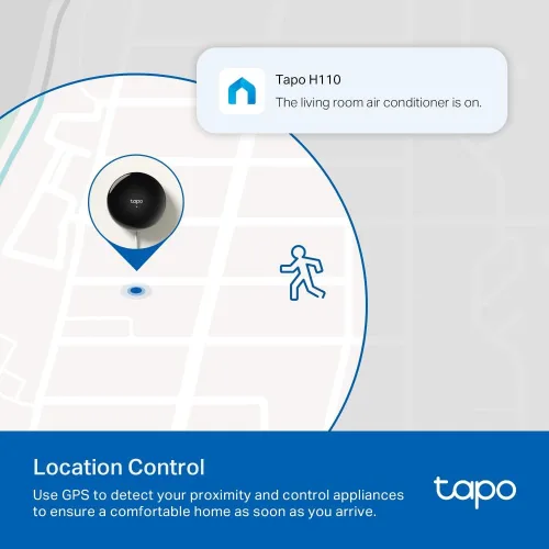 Vista 6 de Tapo Smart IR & IoT Hub con timbre, certificado Matter, H110, control remoto universal
