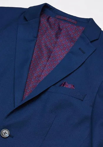 Vista 4 de Isaac Mizrahi Traje de mezcla de lana de corte ajustado de 2 piezas para niño