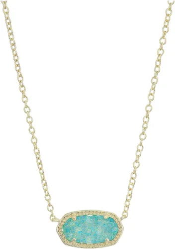 Vista 145 de Kendra Scott - Collar Elisa con dije para mujer, joyería de moda, chapado en oro de 14 quilates
