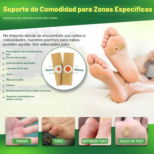 Vista 6 de Ulensy Almohadillas removedoras de maíz para pies de los pies: paquete de 30 unidades de tratamiento extra fuerte con ácido salicílico - vendajes